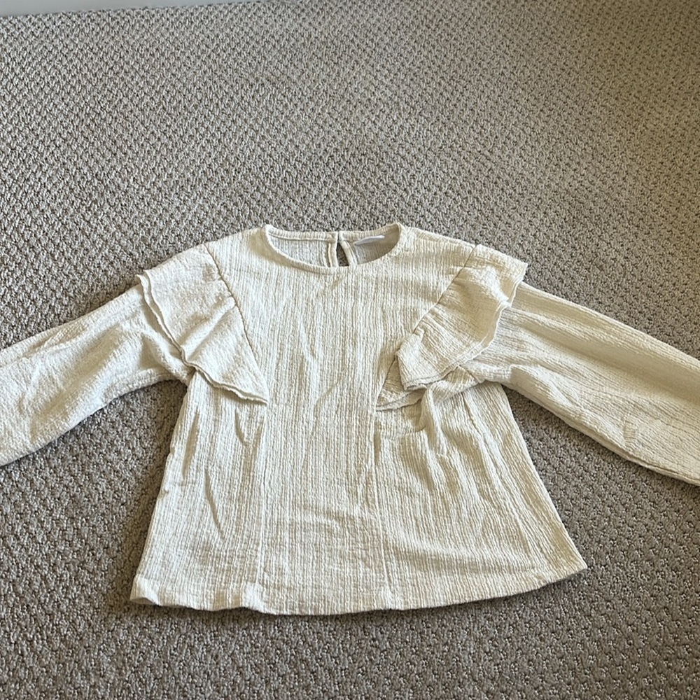 Zara girls blouse
